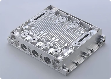 Pi&egrave;ce usin&eacute;e CNC en aluminium